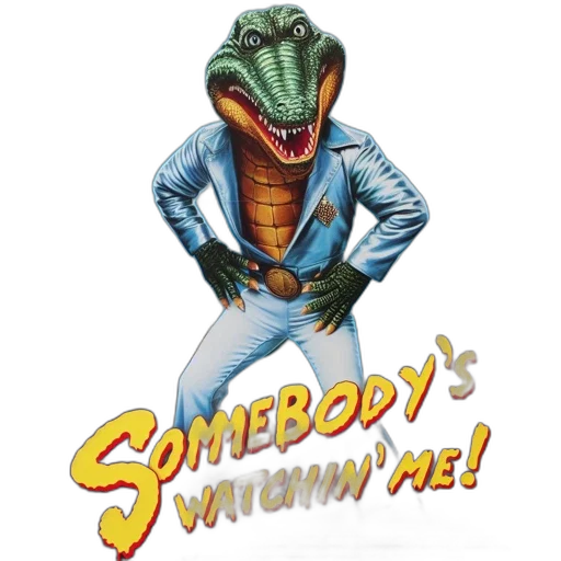 robot, creature, jacket, vaporwave, concept art, image, movie, poster transparent PNG cut-out