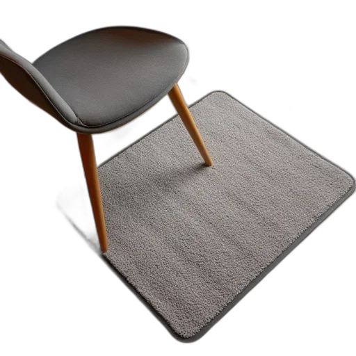 furniture, 3d render, chair, mat transparent PNG cut-out