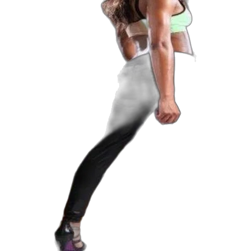 photorealistic, concept art, cartoon, 3d render, woman, athletic, wear, stands transparent PNG cut-out
