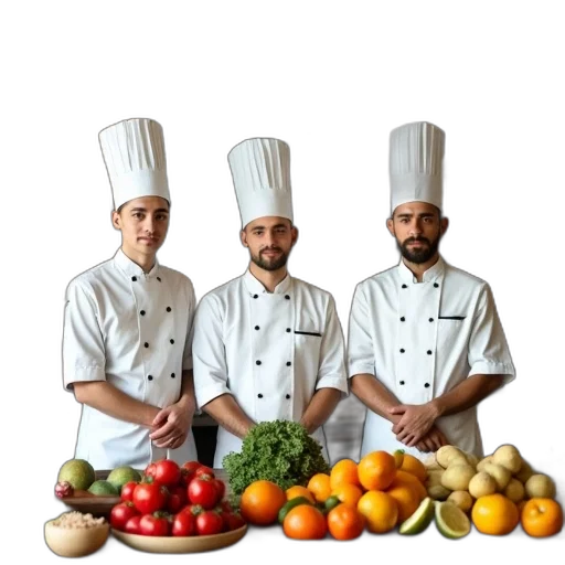 staff, food, photorealistic, 3d render, first, image, depicts, vintage-style transparent PNG cut-out