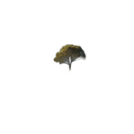 tree, hat, umbrella, crown, 3d render, photorealistic, pixel art, concept art transparent PNG cut-out