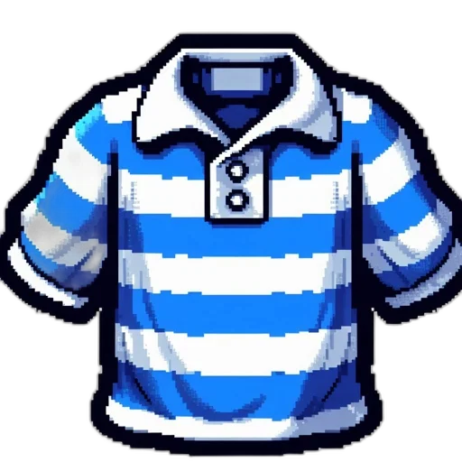 jacket, pixel art, 3d render, concept art, vaporwave, blue, monochrome, pixelated transparent PNG cut-out