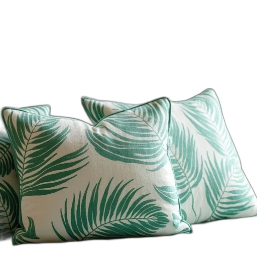 furniture, 3d render, photorealistic, green transparent PNG cut-out