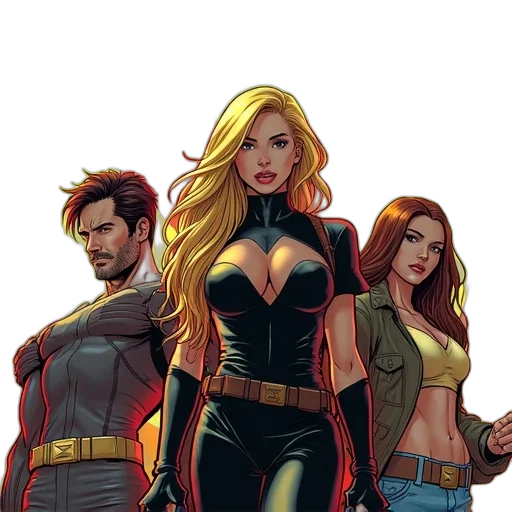 comic book art, concept art, golden, second, image, comic, book, cover transparent PNG cut-out