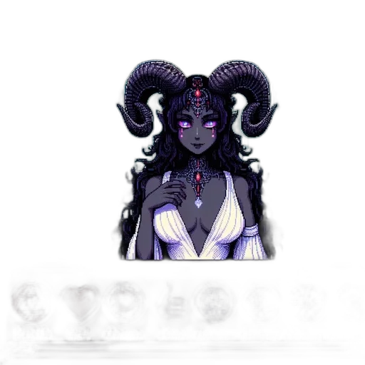 creature, mask, crown, staff, concept art, pixel art, fantasy art, 3d render transparent PNG cut-out