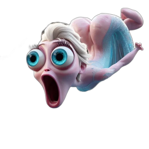 creature, animal, face, mask, 3d render, concept art, photorealistic, cartoon transparent PNG cut-out