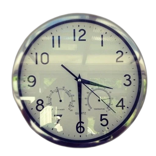 jewelry, 3d render, photorealistic, clock, thermometer, hygrometer transparent PNG cut-out