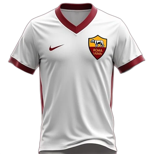 roma, shirt, shown, white transparent PNG cut-out