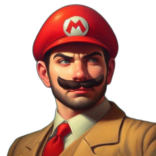 face, hat, mask, staff, concept art, pixel art, photorealistic, fantasy art transparent PNG cut-out