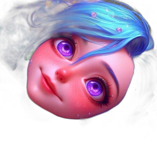face, mask, staff, robot, concept art, fantasy art, 3d render, photorealistic transparent PNG cut-out