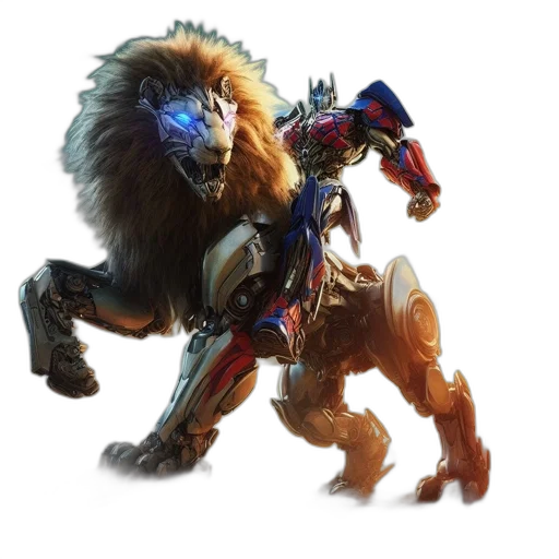 animal, creature, dragon, weapon, concept art, fantasy art, 3d render, robotic transparent PNG cut-out
