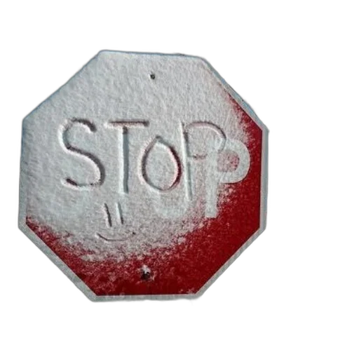 jacket, 3d render, snow-covered, stop, sign, word, written, large transparent PNG cut-out