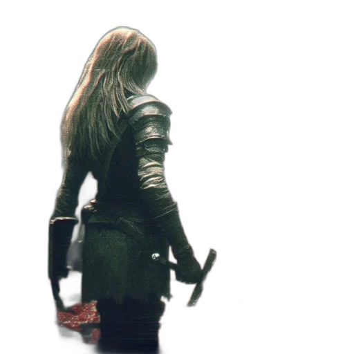 weapon, sword, jacket, staff, concept art, 3d render, fantasy art, comic book art transparent PNG cut-out