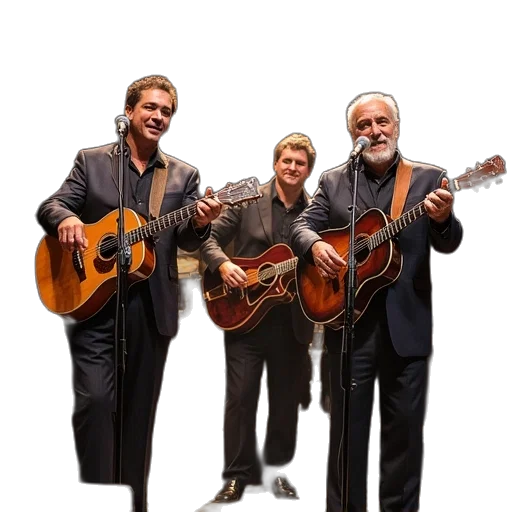 three, ronnies, frankie, valli transparent PNG cut-out