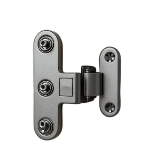 3d render, hardware, parts, kitchen, door, hinges transparent PNG cut-out