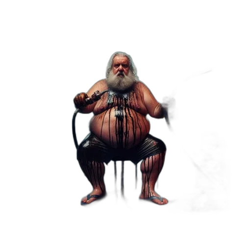 creature, animal, staff, mask, concept art, pixel art, fantasy art, 3d render transparent PNG cut-out