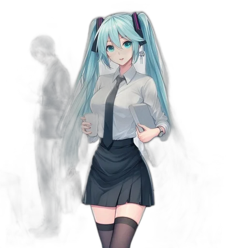 dress, robot, staff, creature, anime, concept art, pixel art, fantasy art transparent PNG cut-out