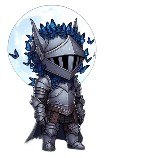 dragon, concept art, fantasy art, pixel art, comic book art, blue, nocturnal, forest transparent PNG cut-out
