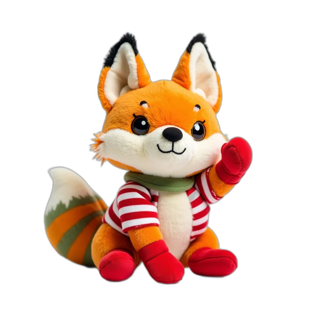 staff, animal, creature, 3d render, concept art, pixel art, plush, toy transparent PNG cut-out