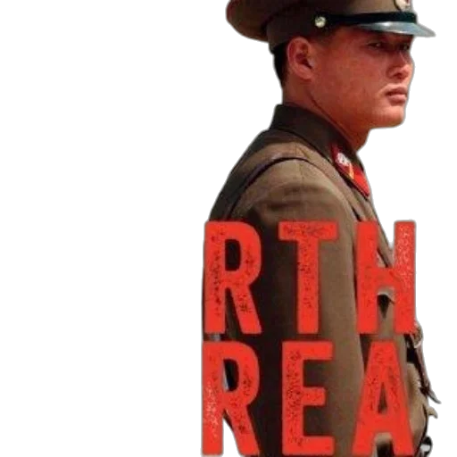hat, cover, book, titled, north, korea, features, soldier transparent PNG cut-out