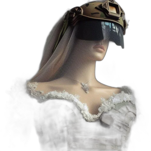 mask, robot, face, hat, 3d render, concept art, cyberpunk, photorealistic transparent PNG cut-out