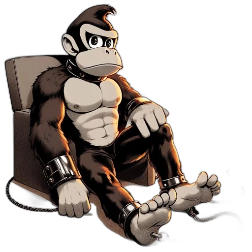 animal, robot, concept art, 3d render, comic book art, cartoon, monochrome, animated transparent PNG cut-out