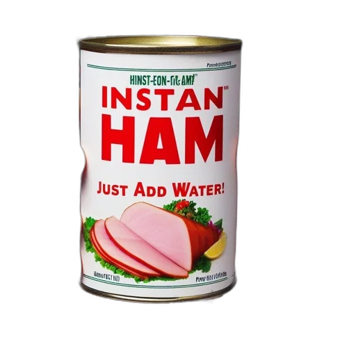 food, animal, hat, instant, ham, product, displayed, next transparent PNG cut-out
