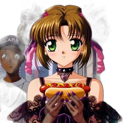 food, jewelry, anime, vaporwave, cartoon, concept art, fire, outer space transparent PNG cut-out