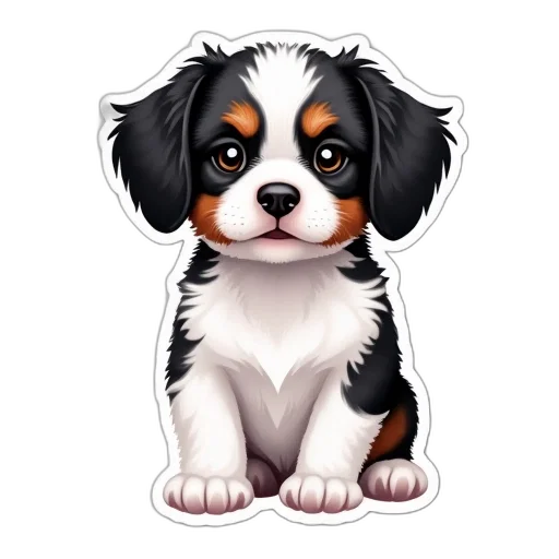 animal, staff, photorealistic, cartoon transparent PNG cut-out