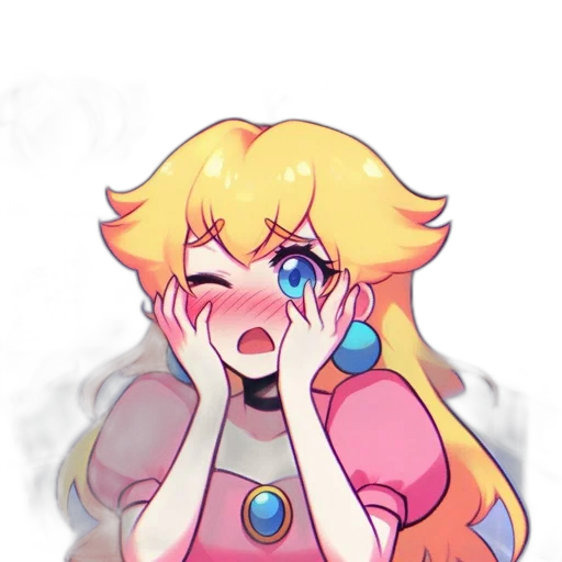 face, mask, dress, pixel art transparent PNG cut-out