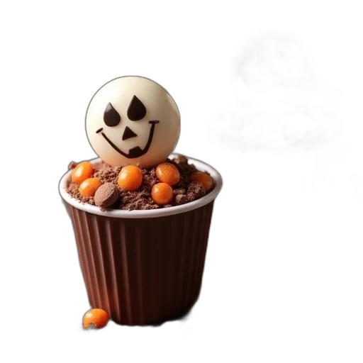 food, crown, staff, 3d render transparent PNG cut-out