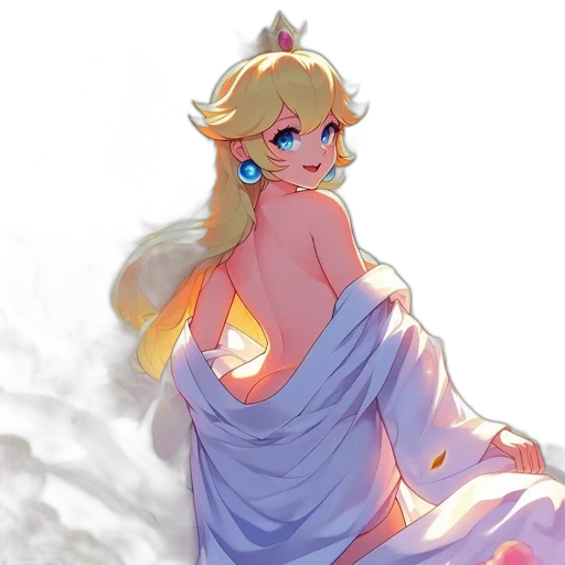 dress, crown, staff, concept art transparent PNG cut-out