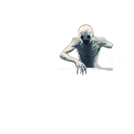 creature, robot, animal, staff, concept art, pixel art, 3d render, comic book art transparent PNG cut-out