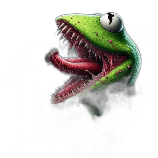 creature, dragon, animal, mask, concept art, photorealistic, 3d render, pixel art transparent PNG cut-out