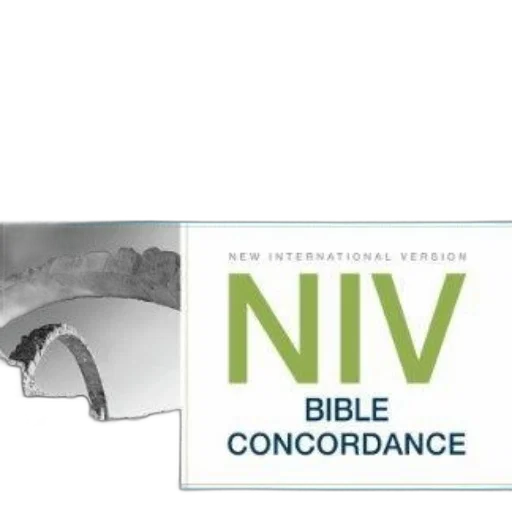 cover, niv, bible, concordance, features, blue, background, black transparent PNG cut-out
