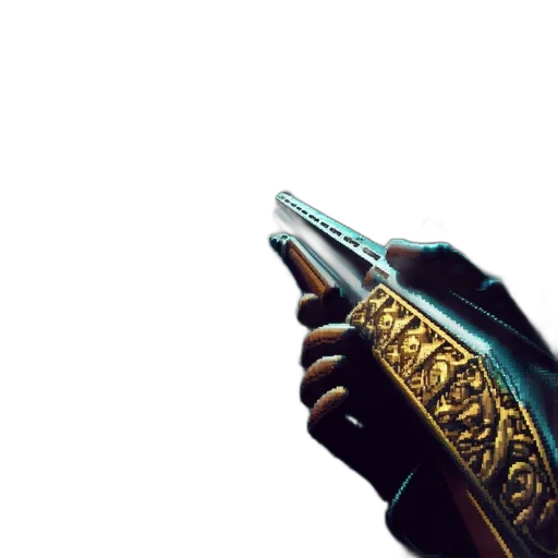 weapon, sword, staff, bottle, 3d render, concept art, photorealistic, fantasy art transparent PNG cut-out