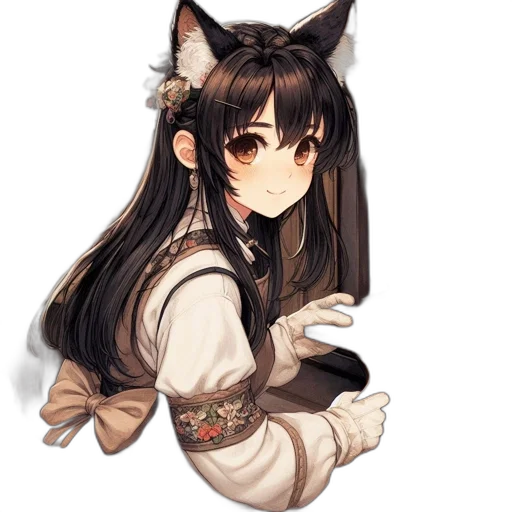 staff, dragon, mask, face, fantasy art, anime, pixel art, concept art transparent PNG cut-out