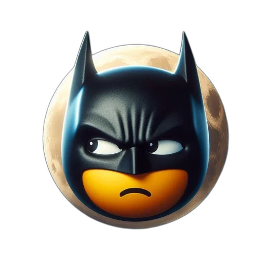 mask, comic book art, 3d render, concept art, cartoon, batman, expressive, face transparent PNG cut-out