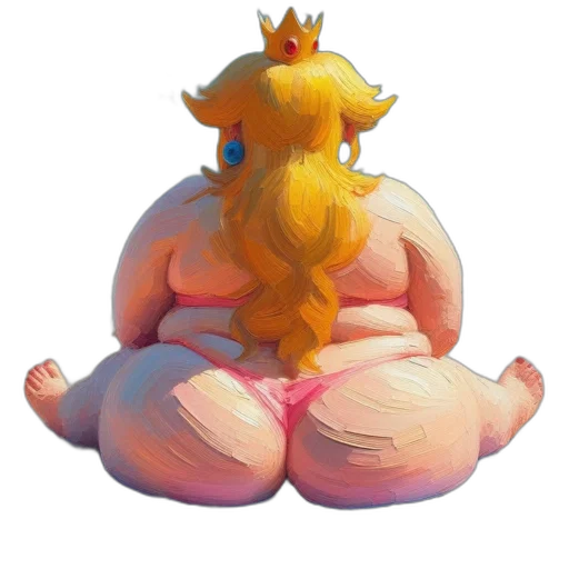 crown, hat, creature, dress, concept art, pixel art, watercolor, 3d render transparent PNG cut-out
