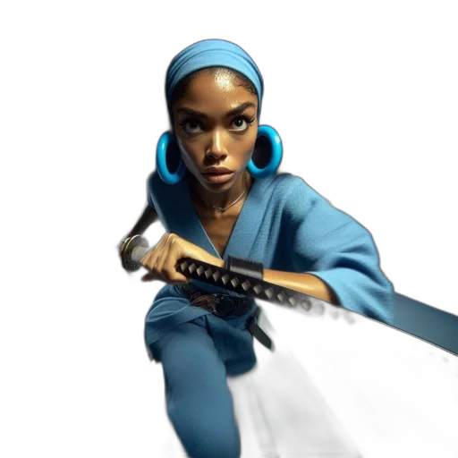 staff, weapon, sword, concept art, comic book art, fantasy art, photorealistic, blue transparent PNG cut-out