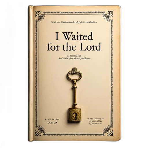cover, book, titled, waited, lord, golden, key, lock transparent PNG cut-out
