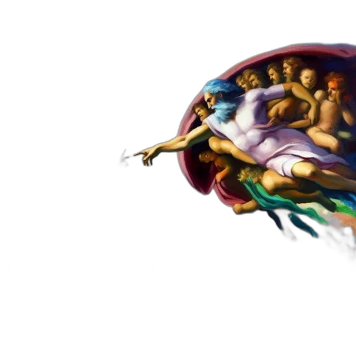 dragon, creature, crown, concept art, fantasy art, pixel art, 3d render, outer space transparent PNG cut-out