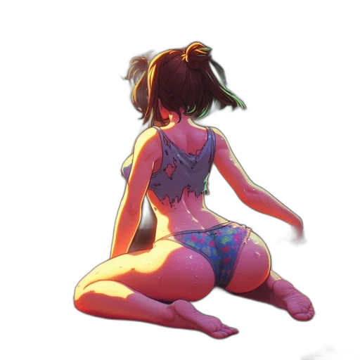 dress, creature, weapon, robot, concept art, anime, pixel art, watercolor transparent PNG cut-out