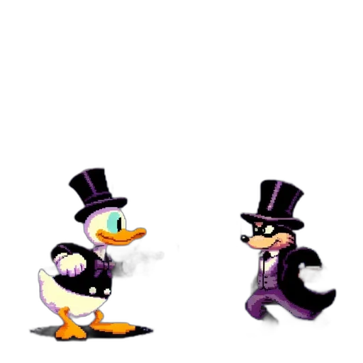hat, pixel art, concept art, cartoon, 3d render, dark, monochrome, pixel transparent PNG cut-out