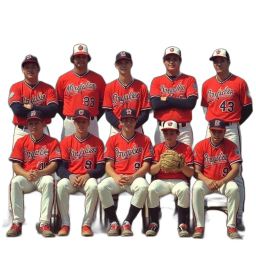 staff, 1983, baltimore, orioles, team, featured, photo transparent PNG cut-out
