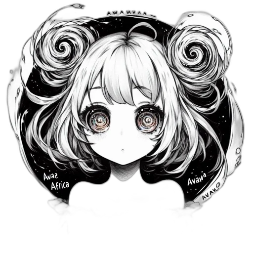 hair, mask, crown, face, anime, cartoon, pixel art, fantasy art transparent PNG cut-out