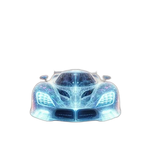 car, mask, jewelry, shoes, 3d render, photorealistic, concept art, vaporwave transparent PNG cut-out