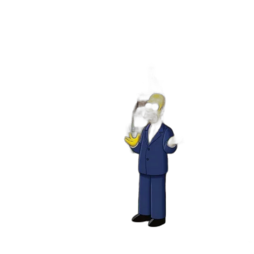 staff, robot, food, mask, pixel art, concept art, cartoon, 3d render transparent PNG cut-out