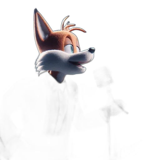 mask, animal, creature, dragon, concept art, 3d render, fantasy art, watercolor transparent PNG cut-out