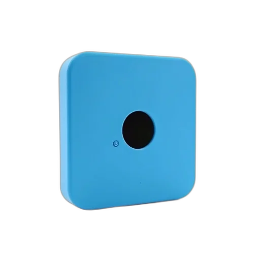 furniture, jewelry, robot, 3d render, blue, modem, black, circular transparent PNG cut-out